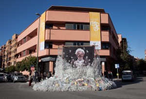 Hommage à Leila Alaoui. par Zbel manifesto © Yassine Toumi